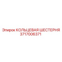 3717006371 КОЛЬЦЕВАЯ ШЕСТЕРНЯ Epiroc