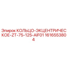 1616553804 КОЛЬЦО-ЭКЦЕНТРИЧЕСКОЕ-ZT-75-125-AIF01 Epiroc