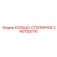 2657025710 КОЛЬЦО-СТОПОРНОЕ Epiroc