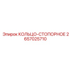 2657025710 КОЛЬЦО-СТОПОРНОЕ Epiroc