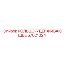 57021024 КОЛЬЦО-УДЕРЖИВАЮЩЕЕ Epiroc