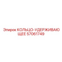 57061749 КОЛЬЦО-УДЕРЖИВАЮЩЕЕ Epiroc