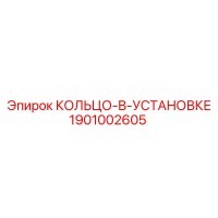 1901002605 КОЛЬЦО-В-УСТАНОВКЕ Epiroc