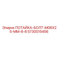 5730015456 ПОТАЙКА-БОЛТ-M06X25-MM-8-8 Epiroc