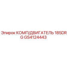 GS4124443 КОМП/ДВИГАТЕЛЬ 185DRG Epiroc