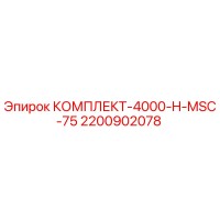 2200902078 КОМПЛЕКТ-4000-H-MSC-75 Epiroc