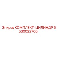 5530022700 КОМПЛЕКТ-ЦИЛИНДР Epiroc