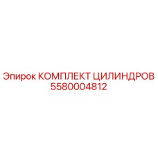 5580004812 КОМПЛЕКТ ЦИЛИНДРОВ Epiroc
