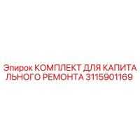 3115901169 КОМПЛЕКТ ДЛЯ КАПИТАЛЬНОГО РЕМОНТА Epiroc