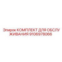 9106978066 КОМПЛЕКТ ДЛЯ ОБСЛУЖИВАНИЯ Epiroc
