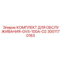 3001170163 КОМПЛЕКТ ДЛЯ ОБСЛУЖИВАНИЯ-GVS-100A-O2 Epiroc