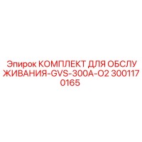 3001170165 КОМПЛЕКТ ДЛЯ ОБСЛУЖИВАНИЯ-GVS-300A-O2 Epiroc