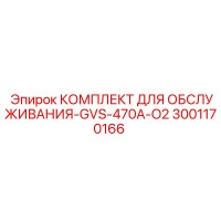 3001170166 КОМПЛЕКТ ДЛЯ ОБСЛУЖИВАНИЯ-GVS-470A-O2 Epiroc
