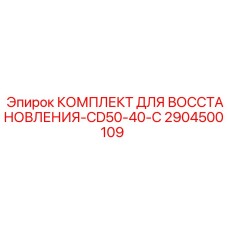 2904500109 КОМПЛЕКТ ДЛЯ ВОССТАНОВЛЕНИЯ-CD50-40-C Epiroc