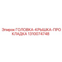 1310074748 ГОЛОВКА-КРЫШКА-ПРОКЛАДКА Epiroc