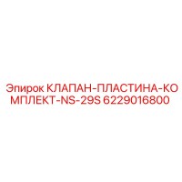 6229016800 КЛАПАН-ПЛАСТИНА-КОМПЛЕКТ-NS-29S Epiroc