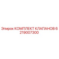 6219007300 КОМПЛЕКТ КЛАПАНОВ (Epiroc)