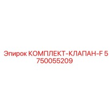 5750055209 КОМПЛЕКТ-КЛАПАН-F Epiroc
