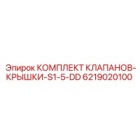 6219020100 КОМПЛЕКТ КЛАПАНОВ-КРЫШКИ-S1-5-DD (Epiroc)