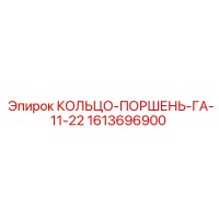 1613696900 КОЛЬЦО-ПОРШЕНЬ-ГА-11-22 Epiroc