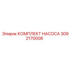 3092170008 КОМПЛЕКТ НАСОСА (Epiroc)