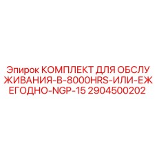 Оригинальный комплект технического обслуживания 2904500202 для буровых установок Epiroc NGP-15