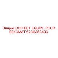6236352400 COFFRET-EQUIPE-POUR-BEKOMAT Epiroc