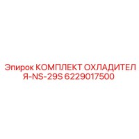 6229017500 КОМПЛЕКТ ОХЛАДИТЕЛЯ-NS-29S Epiroc
