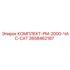 2658462187 КОМПЛЕКТ-PM-2000-ЧАС-CAT Epiroc