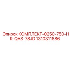 1310311686 КОМПЛЕКТ-0250-750-HR-QAS-78JD Epiroc