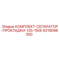 6219098300 КОМПЛЕКТ-СЕПАРАТОР-ПРОКЛАДКИ-125-150Е Epiroc