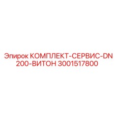 3001517800 КОМПЛЕКТ-СЕРВИС-DN200-ВИТОН Epiroc