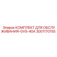 3001170155 КОМПЛЕКТ ДЛЯ ОБСЛУЖИВАНИЯ-GVS-40A - Epiroc