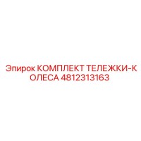 4812313163 КОМПЛЕКТ ТЕЛЕЖКИ-КОЛЕСА Epiroc