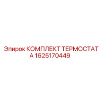 1625170449 КОМПЛЕКТ ТЕРМОСТАТА Epiroc