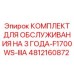 4812160872 КОМПЛЕКТ ДЛЯ ОБСЛУЖИВАНИЯ НА 3 ГОДА-F1700WS-IIIA Epiroc