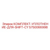 5750066998 КОМПЛЕКТ-УПЛОТНЕНИЕ-ДЛЯ-SHIFT-CY - Epiroc
