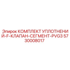 5730008017 КОМПЛЕКТ УПЛОТНЕНИЙ-F-КЛАПАН-СЕГМЕНТ-PVG3 Epiroc