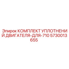 5730013655 КОМПЛЕКТ УПЛОТНЕНИЙ ДВИГАТЕЛЯ ДЛЯ 710 Epiroc