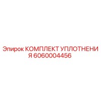 6060004456 КОМПЛЕКТ УПЛОТНЕНИЯ Epiroc