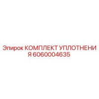 6060004635 КОМПЛЕКТ УПЛОТНЕНИЯ Epiroc
