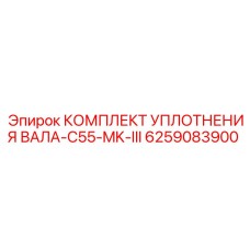 6259083900 КОМПЛЕКТ УПЛОТНЕНИЯ ВАЛА-C55-MK-III Epiroc