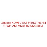 9753203813 КОМПЛЕКТ УПЛОТНЕНИЯ-WP-AM-MK45 Epiroc
