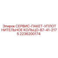 2236200174 СЕРВИС-ПАКЕТ-УПЛОТНИТЕЛЬНОЕ КОЛЬЦО-B7-41-2175 Epiroc