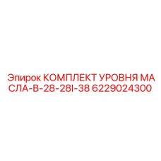 6229024300 КОМПЛЕКТ УРОВНЯ МАСЛА-B-28-28I-38 Epiroc