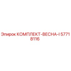 57718116 КОМПЛЕКТ-ВЕСНА-I Epiroc