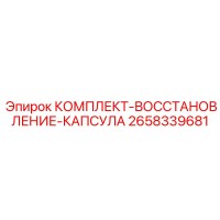 2658339681 КОМПЛЕКТ-ВОССТАНОВЛЕНИЕ-КАПСУЛА Epiroc