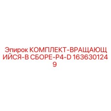 Оригинальный вращающийся комплект 1636301249 Epiroc P4-D