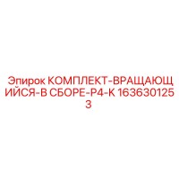 1636301253 КОМПЛЕКТ-ВРАЩАЮЩИЙСЯ-В СБОРЕ-P4-K Epiroc