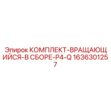 1636301257 КОМПЛЕКТ-ВРАЩАЮЩИЙСЯ-В СБОРЕ-P4-Q Epiroc